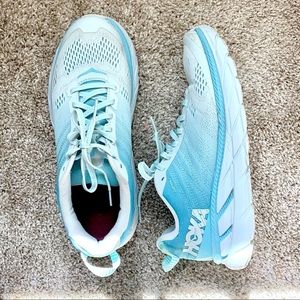 Hoka Blue Clifton 4 Sneakers 💙 Antigua Sand